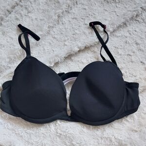 Xhilaration Intimates Black Underwire Bra - 32A Minimalist Neutral Casual